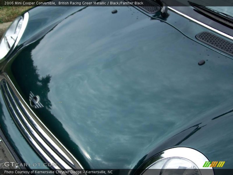 British Racing Green Metallic / Black/Panther Black 2006 Mini Cooper Convertible