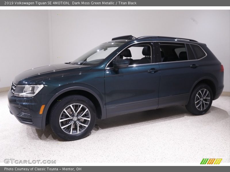  2019 Tiguan SE 4MOTION Dark Moss Green Metallic