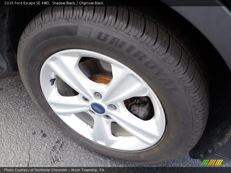 Shadow Black / Charcoal Black 2016 Ford Escape SE 4WD