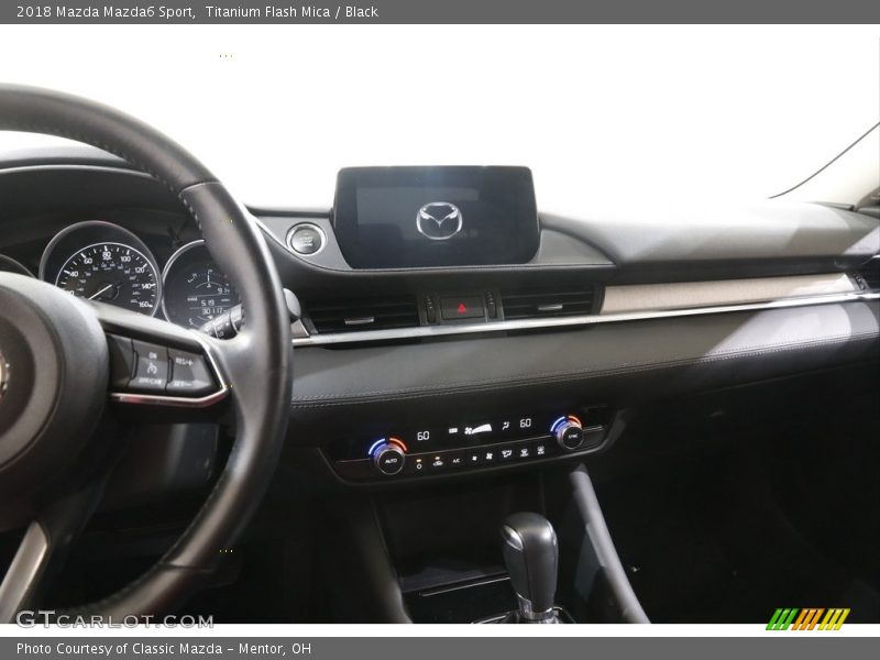 Titanium Flash Mica / Black 2018 Mazda Mazda6 Sport
