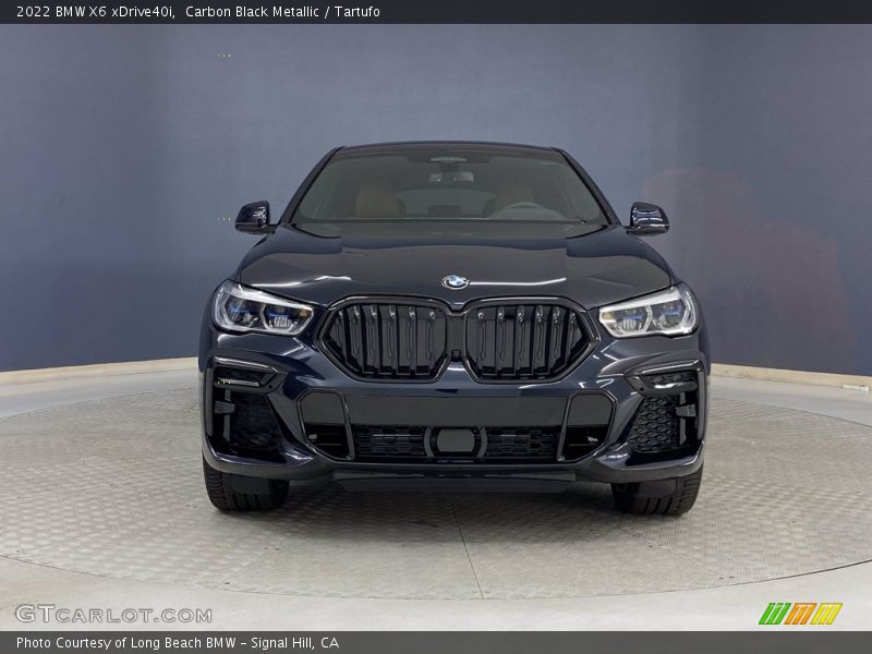 Carbon Black Metallic / Tartufo 2022 BMW X6 xDrive40i