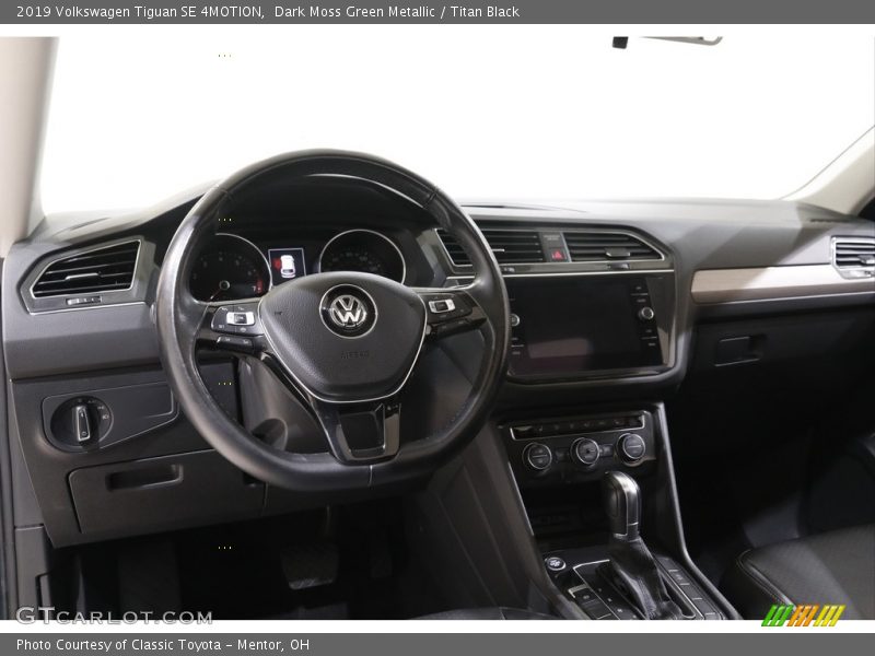 Dashboard of 2019 Tiguan SE 4MOTION