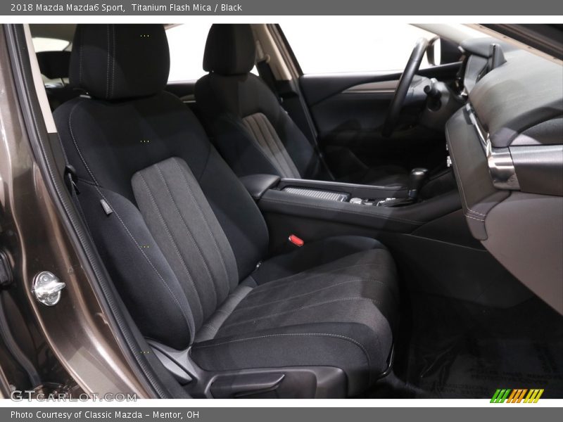 Titanium Flash Mica / Black 2018 Mazda Mazda6 Sport