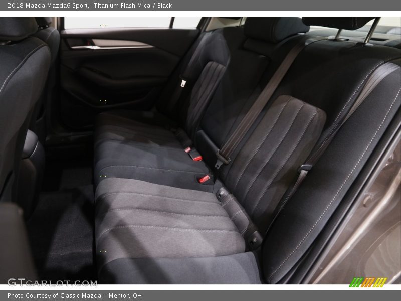 Titanium Flash Mica / Black 2018 Mazda Mazda6 Sport