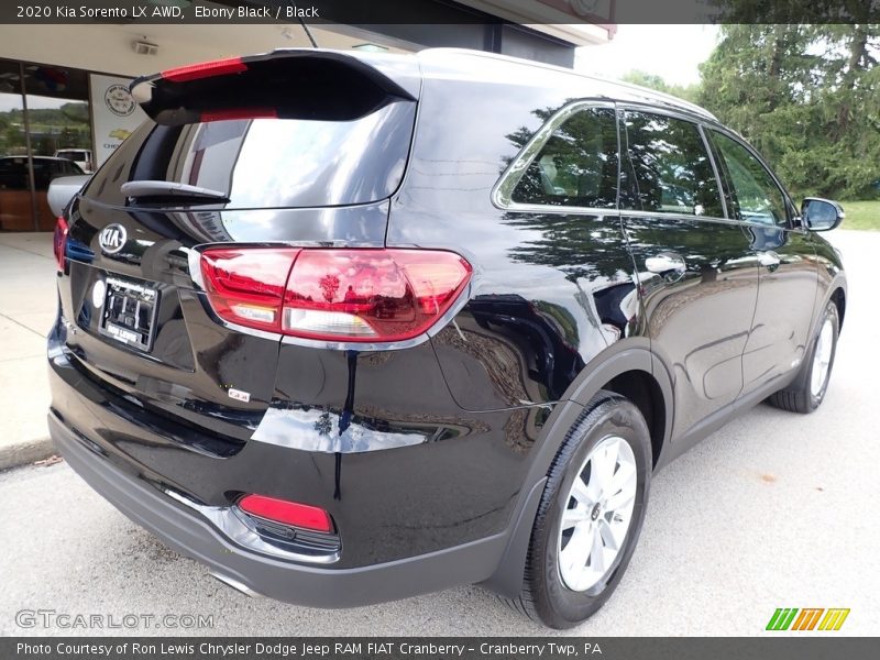 Ebony Black / Black 2020 Kia Sorento LX AWD