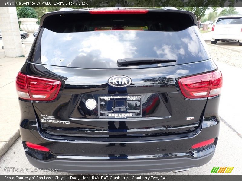 Ebony Black / Black 2020 Kia Sorento LX AWD