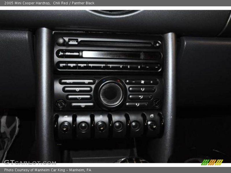 Chili Red / Panther Black 2005 Mini Cooper Hardtop