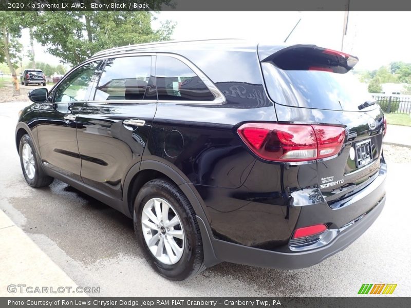 Ebony Black / Black 2020 Kia Sorento LX AWD