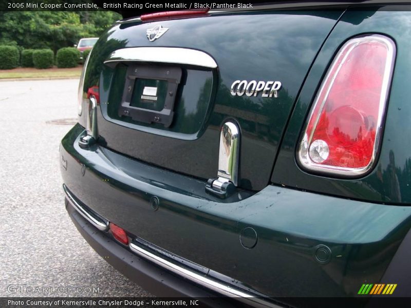 British Racing Green Metallic / Black/Panther Black 2006 Mini Cooper Convertible
