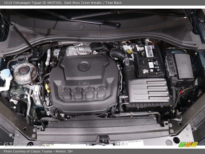  2019 Tiguan SE 4MOTION Engine - 2.0 Liter TSI Turbcharged DOHC 16-Valve VVT 4 Cylinder