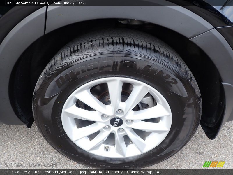 Ebony Black / Black 2020 Kia Sorento LX AWD