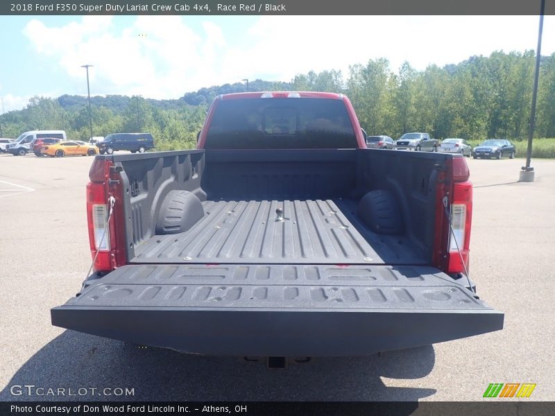 Race Red / Black 2018 Ford F350 Super Duty Lariat Crew Cab 4x4