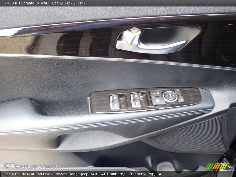 Ebony Black / Black 2020 Kia Sorento LX AWD