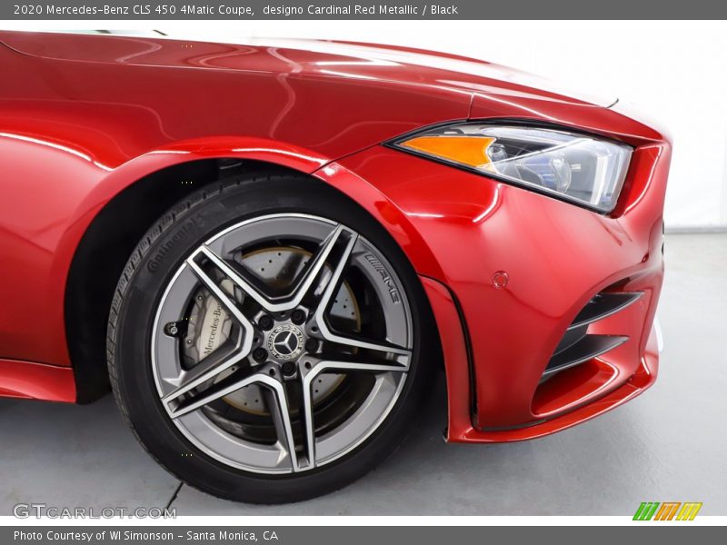 designo Cardinal Red Metallic / Black 2020 Mercedes-Benz CLS 450 4Matic Coupe