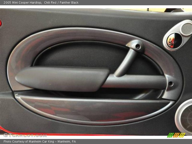 Chili Red / Panther Black 2005 Mini Cooper Hardtop