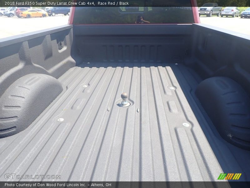 Race Red / Black 2018 Ford F350 Super Duty Lariat Crew Cab 4x4