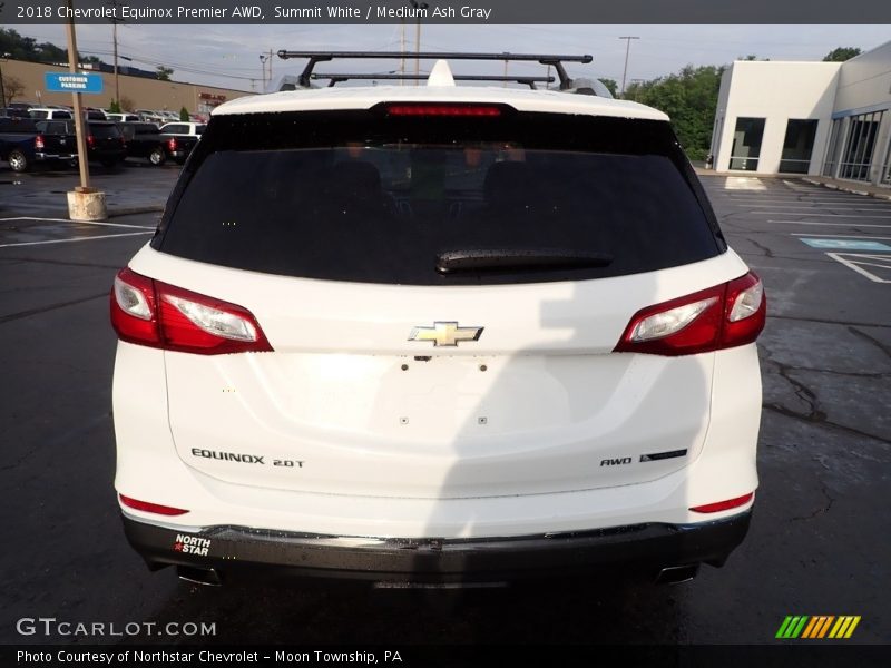 Summit White / Medium Ash Gray 2018 Chevrolet Equinox Premier AWD