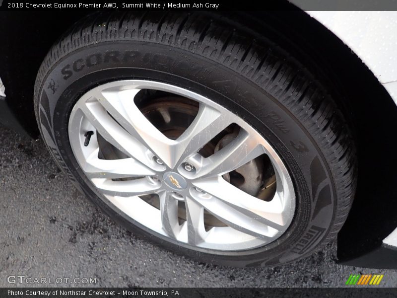 Summit White / Medium Ash Gray 2018 Chevrolet Equinox Premier AWD