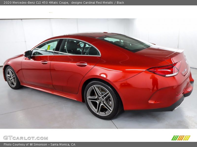 designo Cardinal Red Metallic / Black 2020 Mercedes-Benz CLS 450 4Matic Coupe