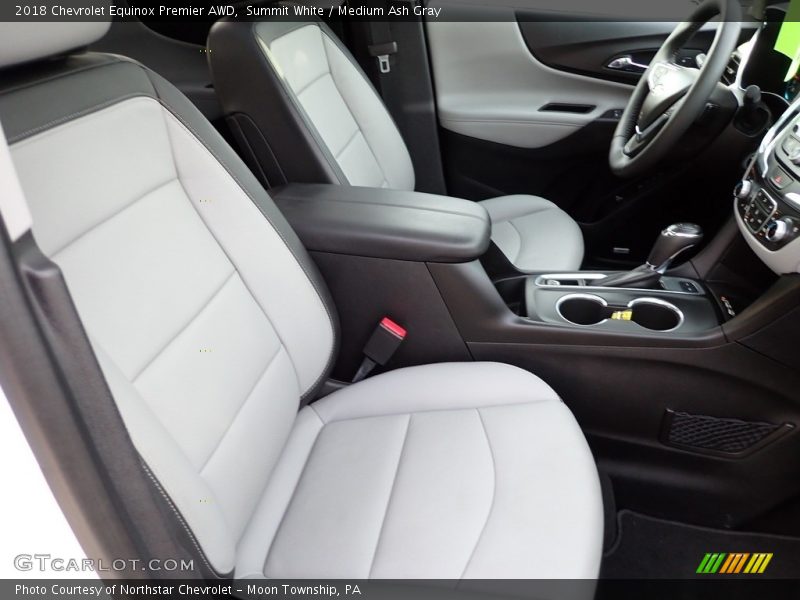Summit White / Medium Ash Gray 2018 Chevrolet Equinox Premier AWD