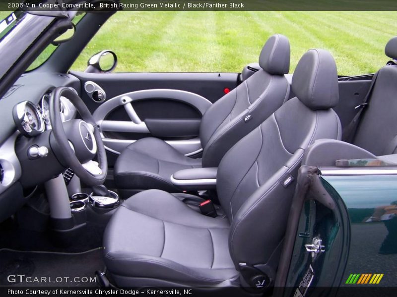 British Racing Green Metallic / Black/Panther Black 2006 Mini Cooper Convertible