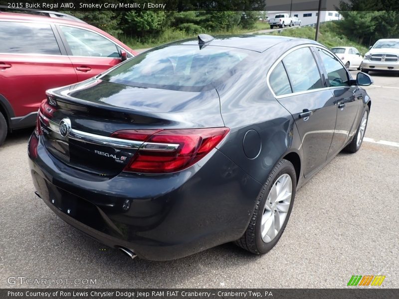 Smokey Gray Metallic / Ebony 2015 Buick Regal AWD