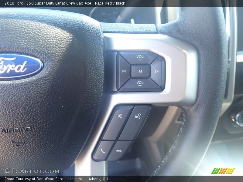 Race Red / Black 2018 Ford F350 Super Duty Lariat Crew Cab 4x4