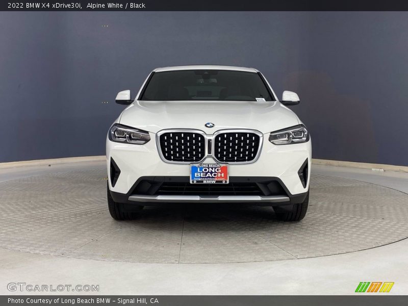 Alpine White / Black 2022 BMW X4 xDrive30i
