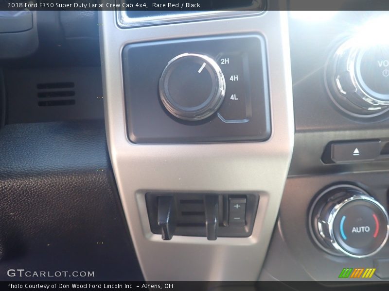 Race Red / Black 2018 Ford F350 Super Duty Lariat Crew Cab 4x4