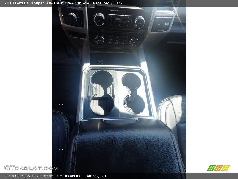 Race Red / Black 2018 Ford F350 Super Duty Lariat Crew Cab 4x4