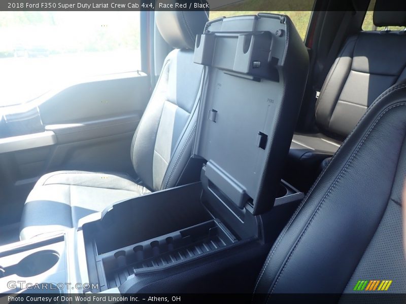 Race Red / Black 2018 Ford F350 Super Duty Lariat Crew Cab 4x4