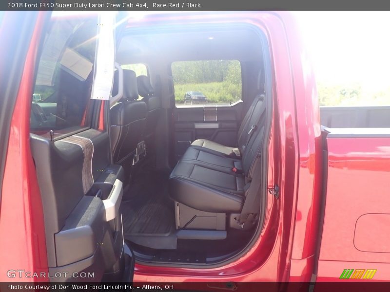 Race Red / Black 2018 Ford F350 Super Duty Lariat Crew Cab 4x4