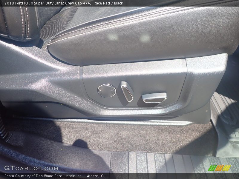 Race Red / Black 2018 Ford F350 Super Duty Lariat Crew Cab 4x4