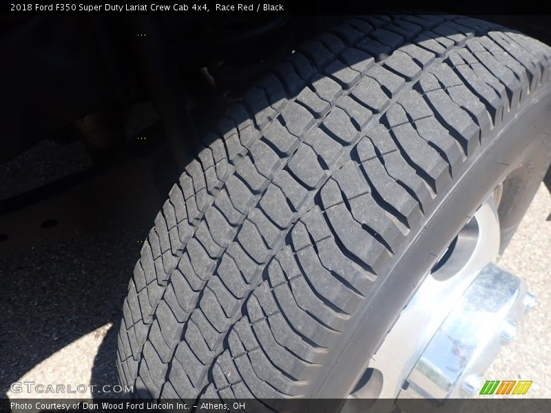 Race Red / Black 2018 Ford F350 Super Duty Lariat Crew Cab 4x4