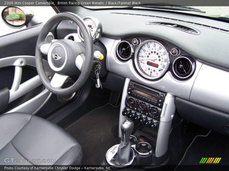 British Racing Green Metallic / Black/Panther Black 2006 Mini Cooper Convertible