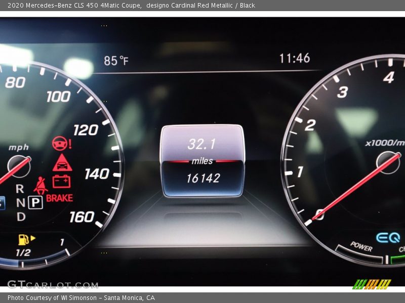 designo Cardinal Red Metallic / Black 2020 Mercedes-Benz CLS 450 4Matic Coupe