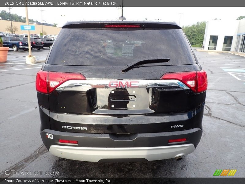 Ebony Twilight Metallic / Jet Black 2019 GMC Acadia SLE AWD