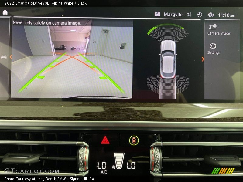 Alpine White / Black 2022 BMW X4 xDrive30i