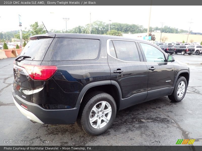 Ebony Twilight Metallic / Jet Black 2019 GMC Acadia SLE AWD