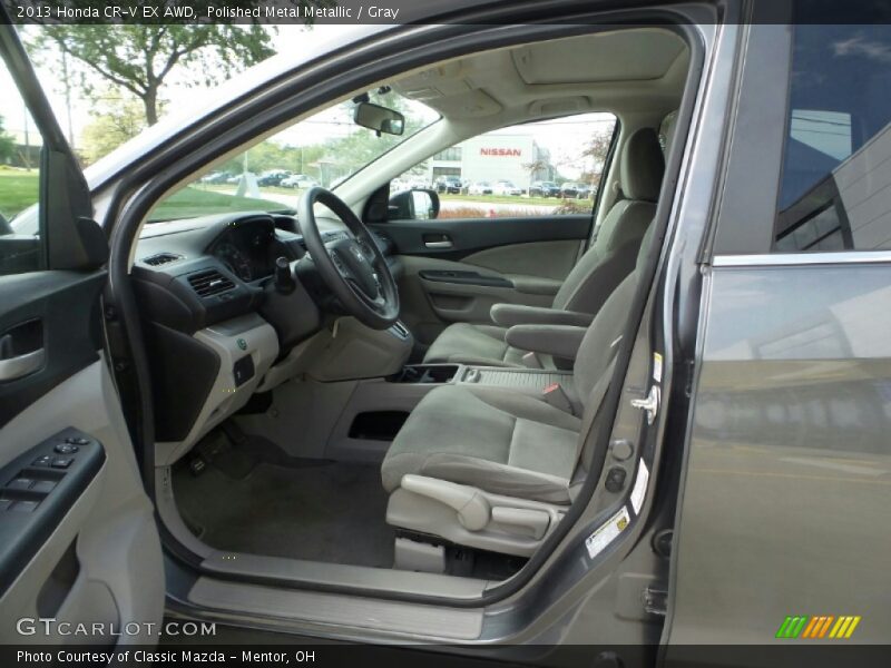 Polished Metal Metallic / Gray 2013 Honda CR-V EX AWD
