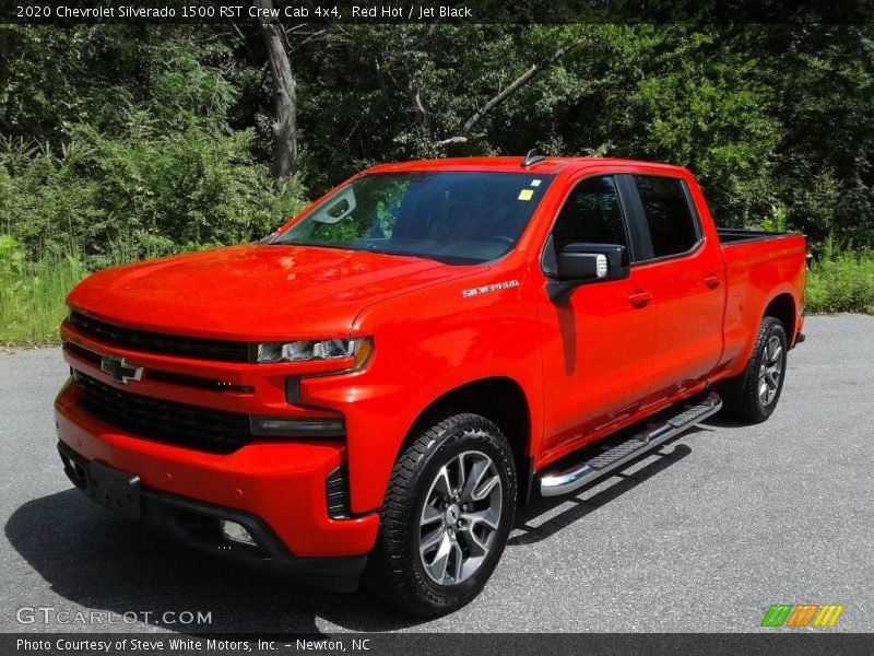 Red Hot / Jet Black 2020 Chevrolet Silverado 1500 RST Crew Cab 4x4