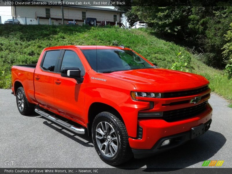 Red Hot / Jet Black 2020 Chevrolet Silverado 1500 RST Crew Cab 4x4