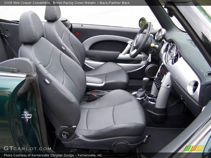 British Racing Green Metallic / Black/Panther Black 2006 Mini Cooper Convertible