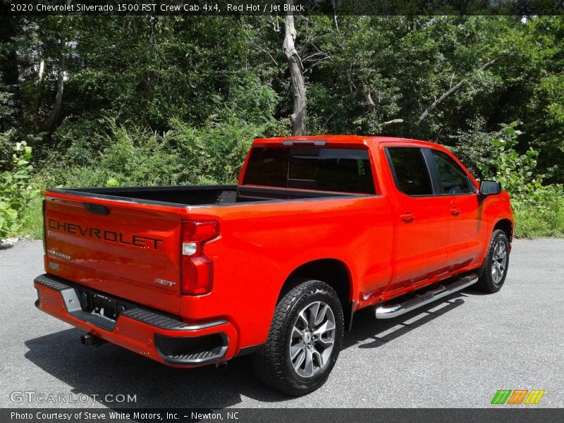 Red Hot / Jet Black 2020 Chevrolet Silverado 1500 RST Crew Cab 4x4