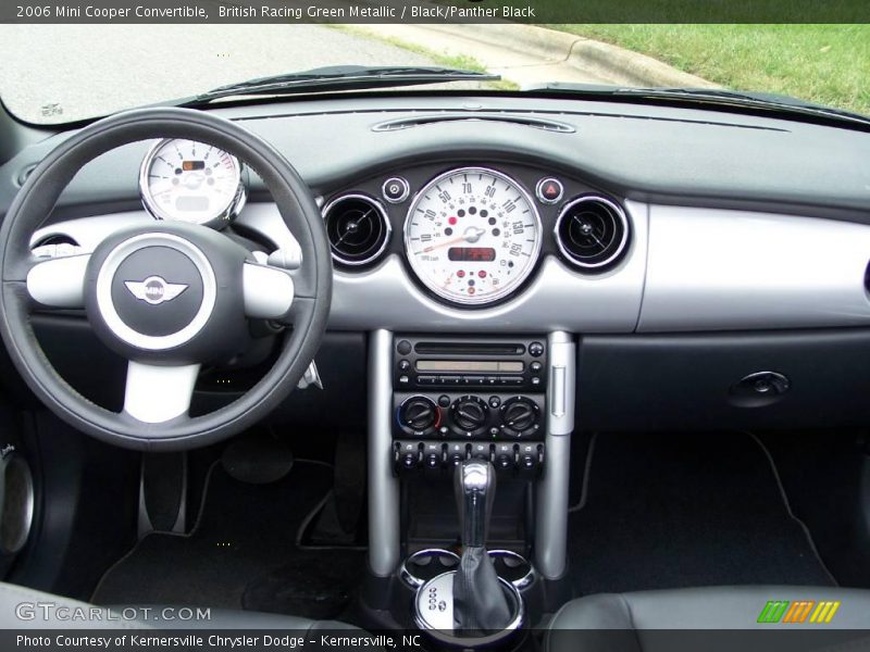 British Racing Green Metallic / Black/Panther Black 2006 Mini Cooper Convertible