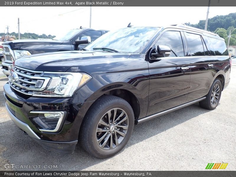 Agate Black Metallic / Ebony 2019 Ford Expedition Limited Max 4x4