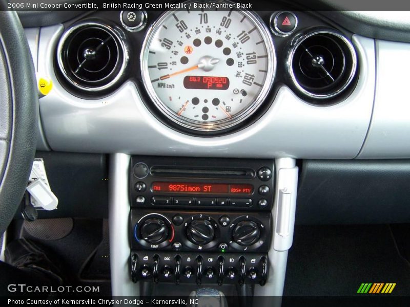 British Racing Green Metallic / Black/Panther Black 2006 Mini Cooper Convertible