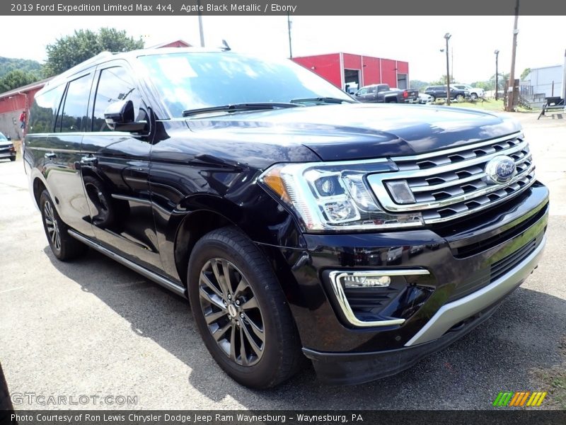 Agate Black Metallic / Ebony 2019 Ford Expedition Limited Max 4x4