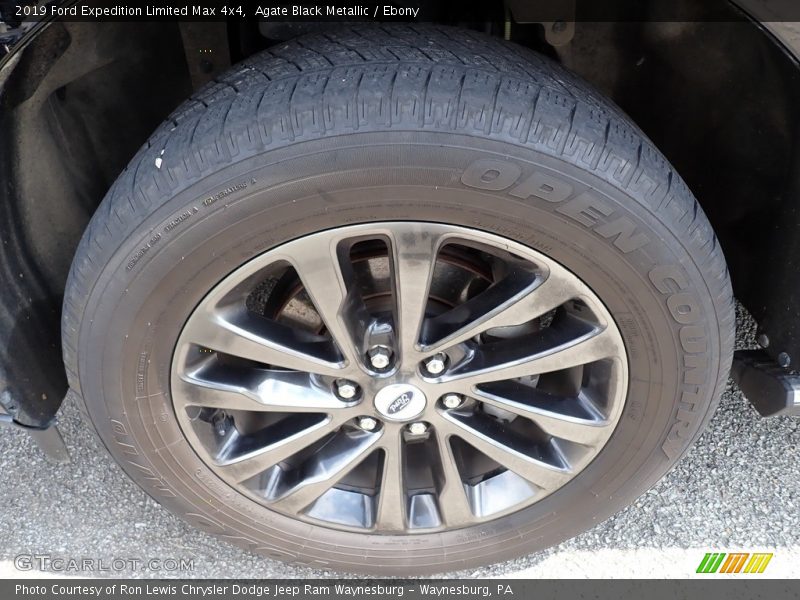 Agate Black Metallic / Ebony 2019 Ford Expedition Limited Max 4x4