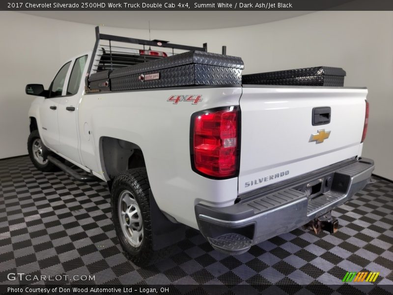 Summit White / Dark Ash/Jet Black 2017 Chevrolet Silverado 2500HD Work Truck Double Cab 4x4